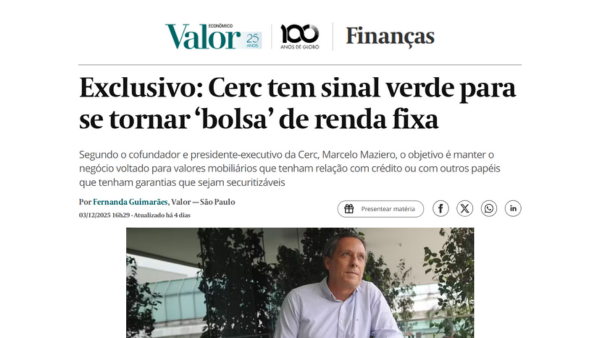 Notícia destaque - Valor Econômico